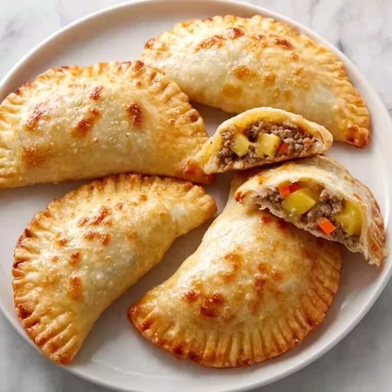 Homemade Beef or Chicken Empanadas with Spiced Filling Recipe
