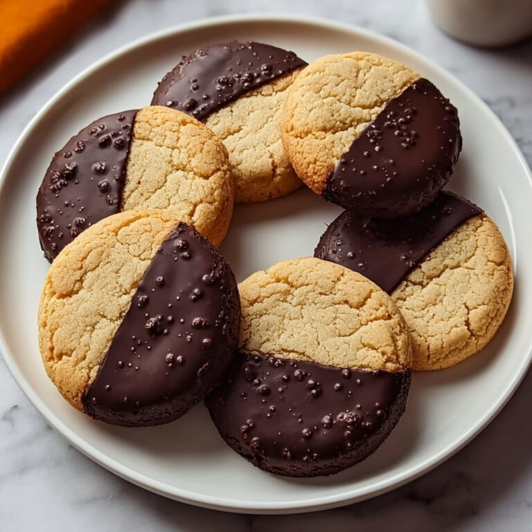 Chocolate Orange Shortbread Cookies Recipe