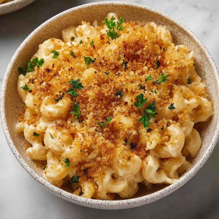 Garlic Parmesan Mac and Cheese Recipe
