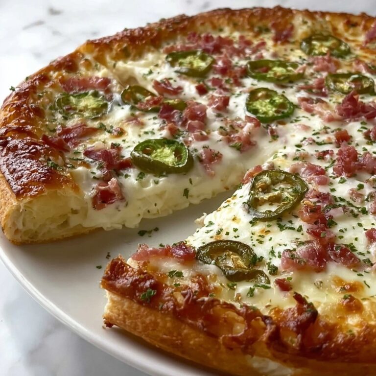 Jalapeño Popper Pizza: 7 Irresistible Flavor Combos Recipe