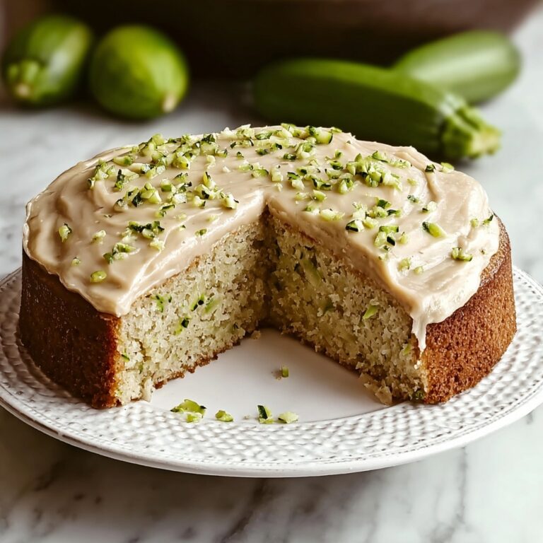 Zucchini Cake with Cream Cheese Frosting Recipe
