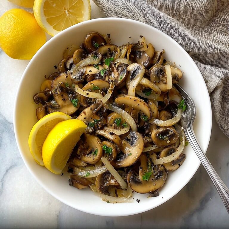 Sautéed Mushrooms and Onions Recipe