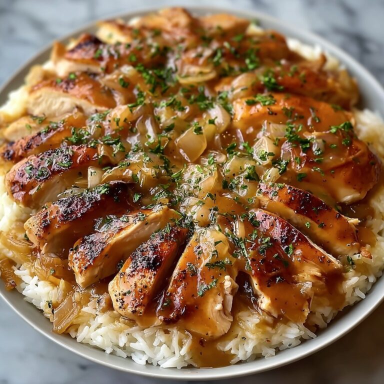 Smothered Chicken and Rice Recipe