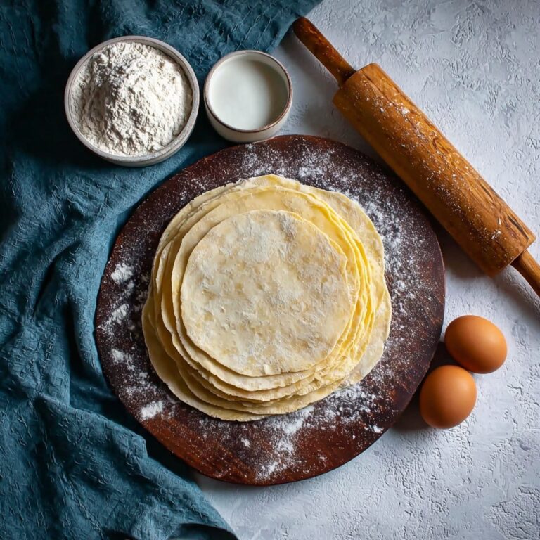 Homemade Egg Roll Wrappers Recipe