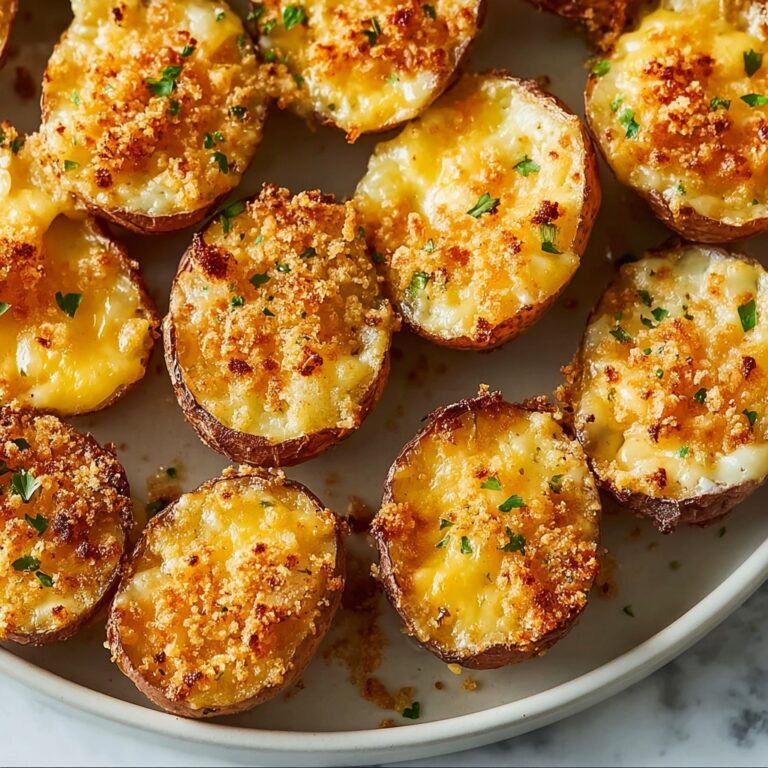 Crispy Parmesan Garlic Potatoes Recipe