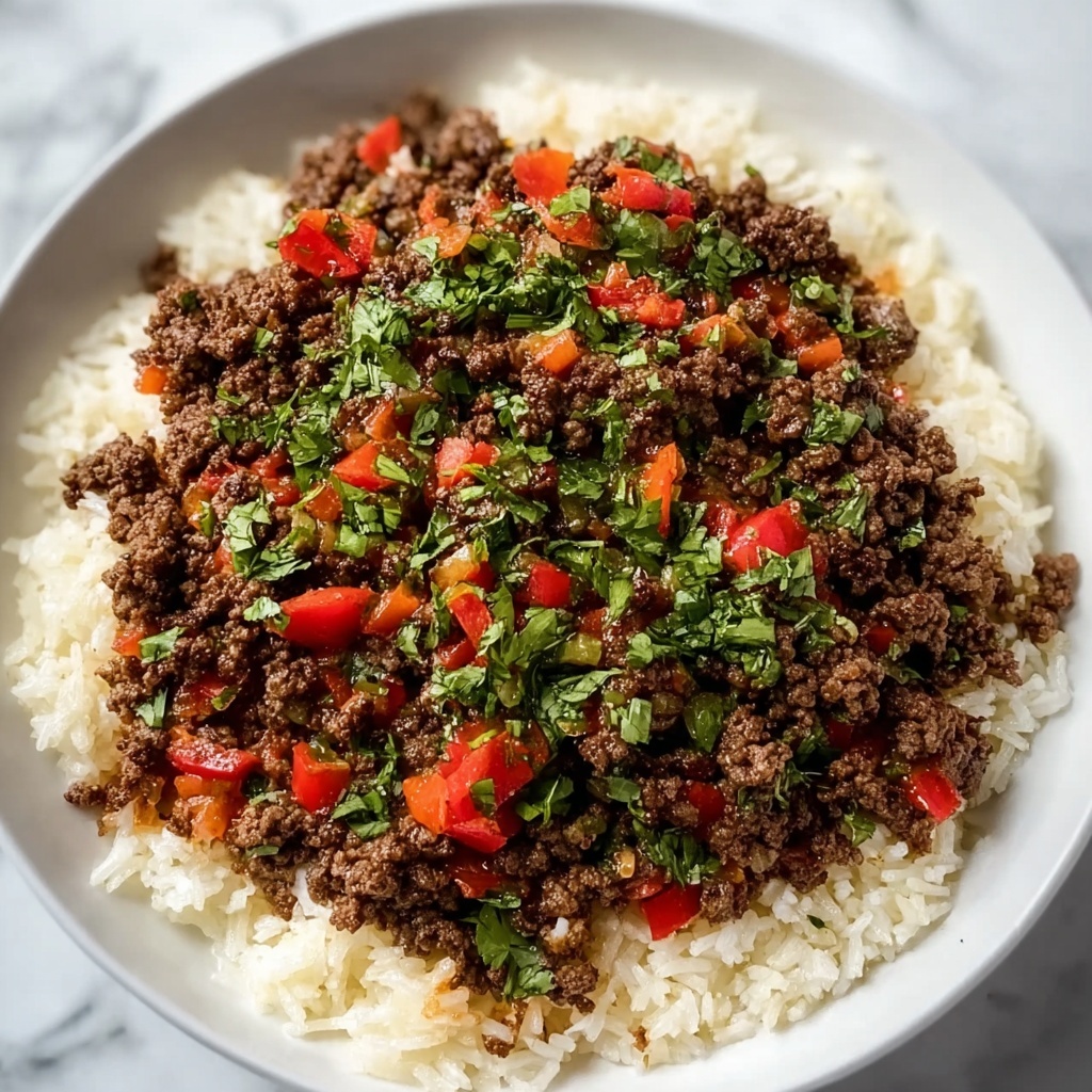 Ground Beef and Rice Skillet Recipe - Recipe Image