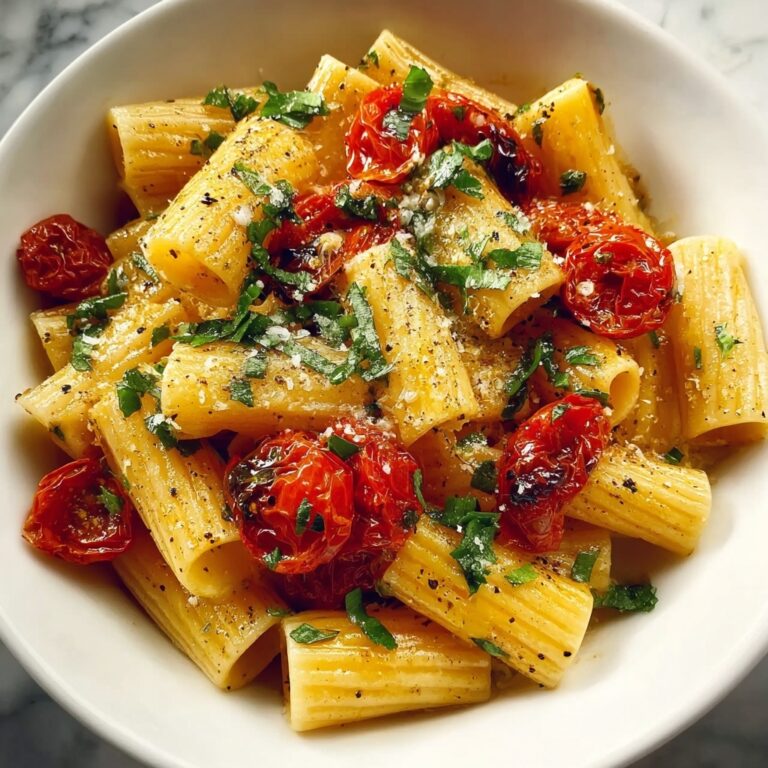 Spicy Basil Rigatoni Recipe