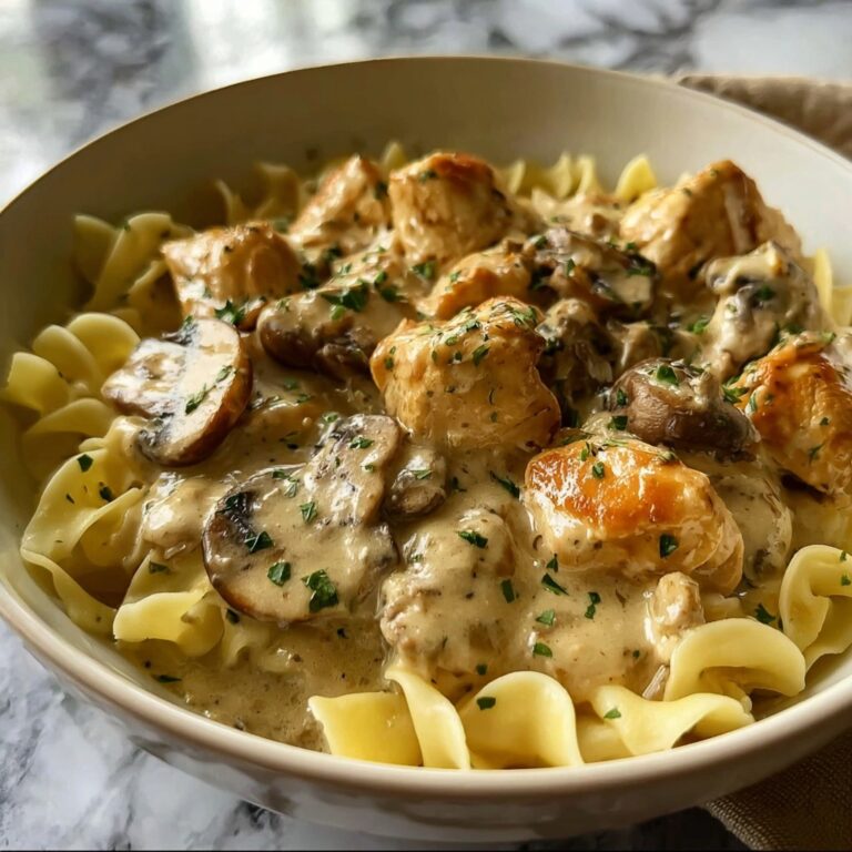 Quick and Easy Rich Chicken Stroganoff for Cozy Nights Recipe