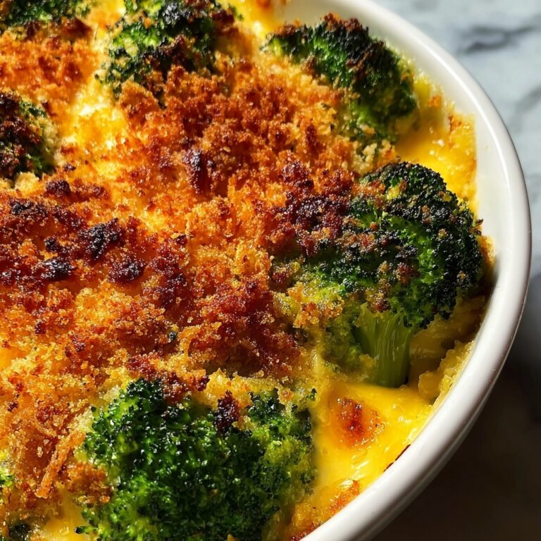 Cheesy Broccoli Bake Recipe