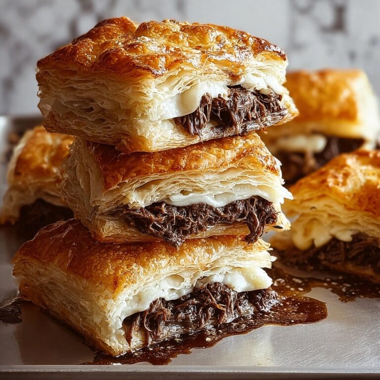 Baked French Dip Biscuits Recipe
