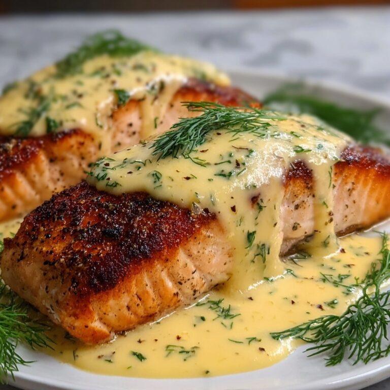Baked Lemon Butter Salmon Recipe