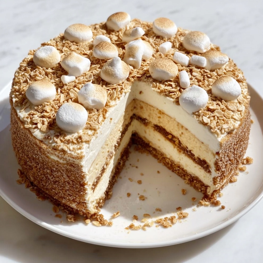 Oatmeal Cream Pie Cheesecake Recipe - Recipe Image