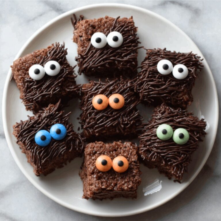Monster Eye Brownie Bites Recipe