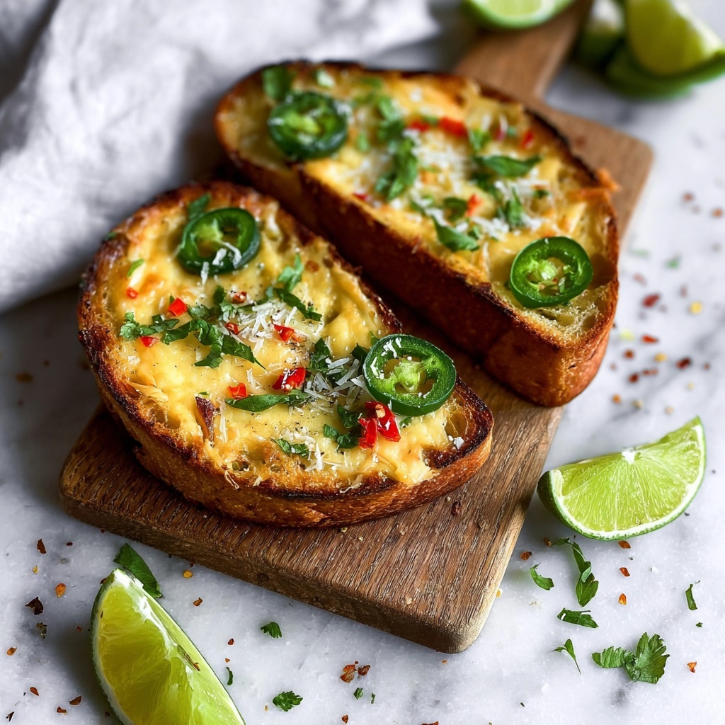 Mouthwatering Chilli Cheese Toast Ready in Just 10 Minutes Recipe - Recipe Image