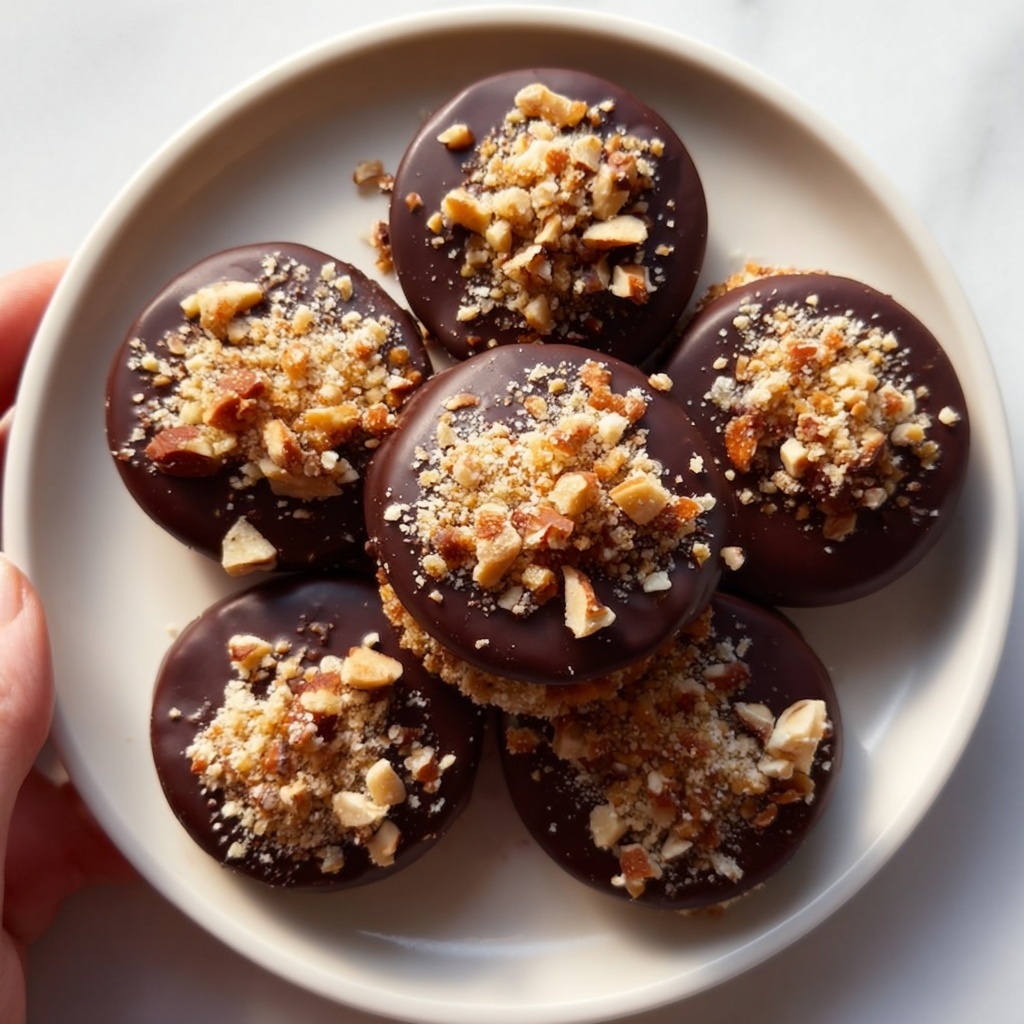 No Bake Pecan Pie Balls with Chocolate Coating Recipe - Recipe Image