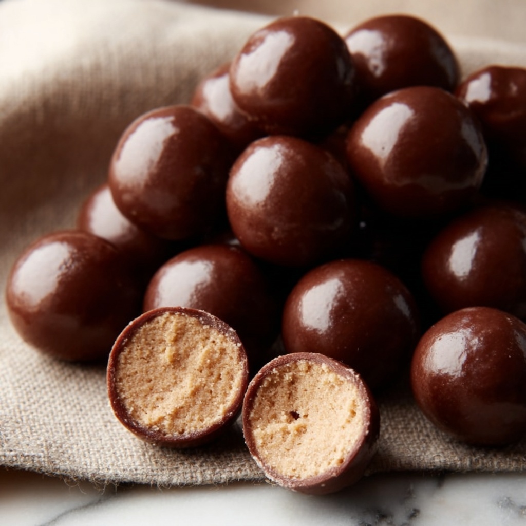 Homemade Malted Milk Balls Recipe - Recipe Image