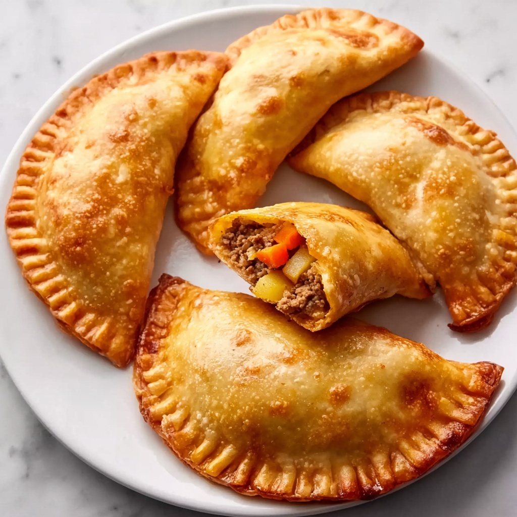 Homemade Beef or Chicken Empanadas with Spiced Filling Recipe - Recipe Image