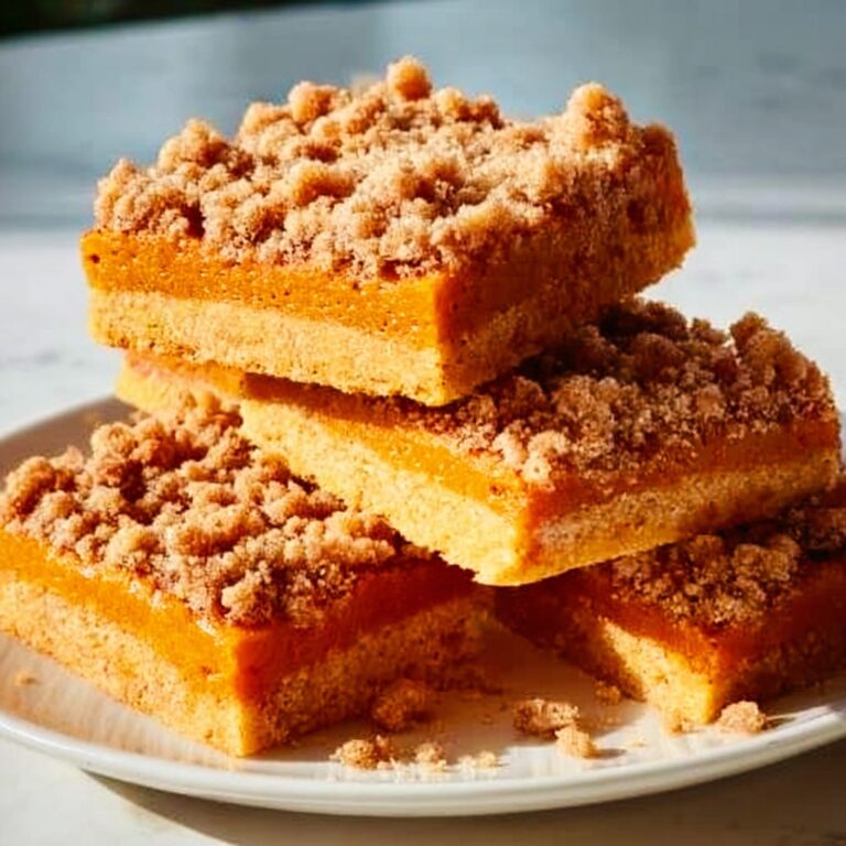 Sweet Potato Pie Bars Recipe