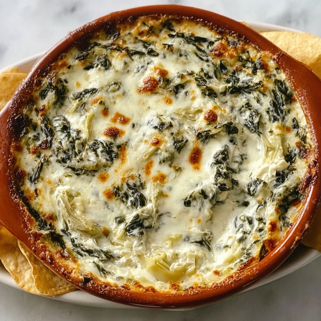 Creamy Spinach and Artichoke Dip Recipe - Recipe Image