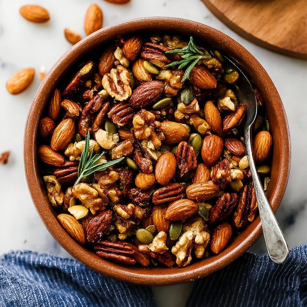 Spicy Roasted Party Nuts You'll Crave for Every Occasion Recipe - Recipe Image