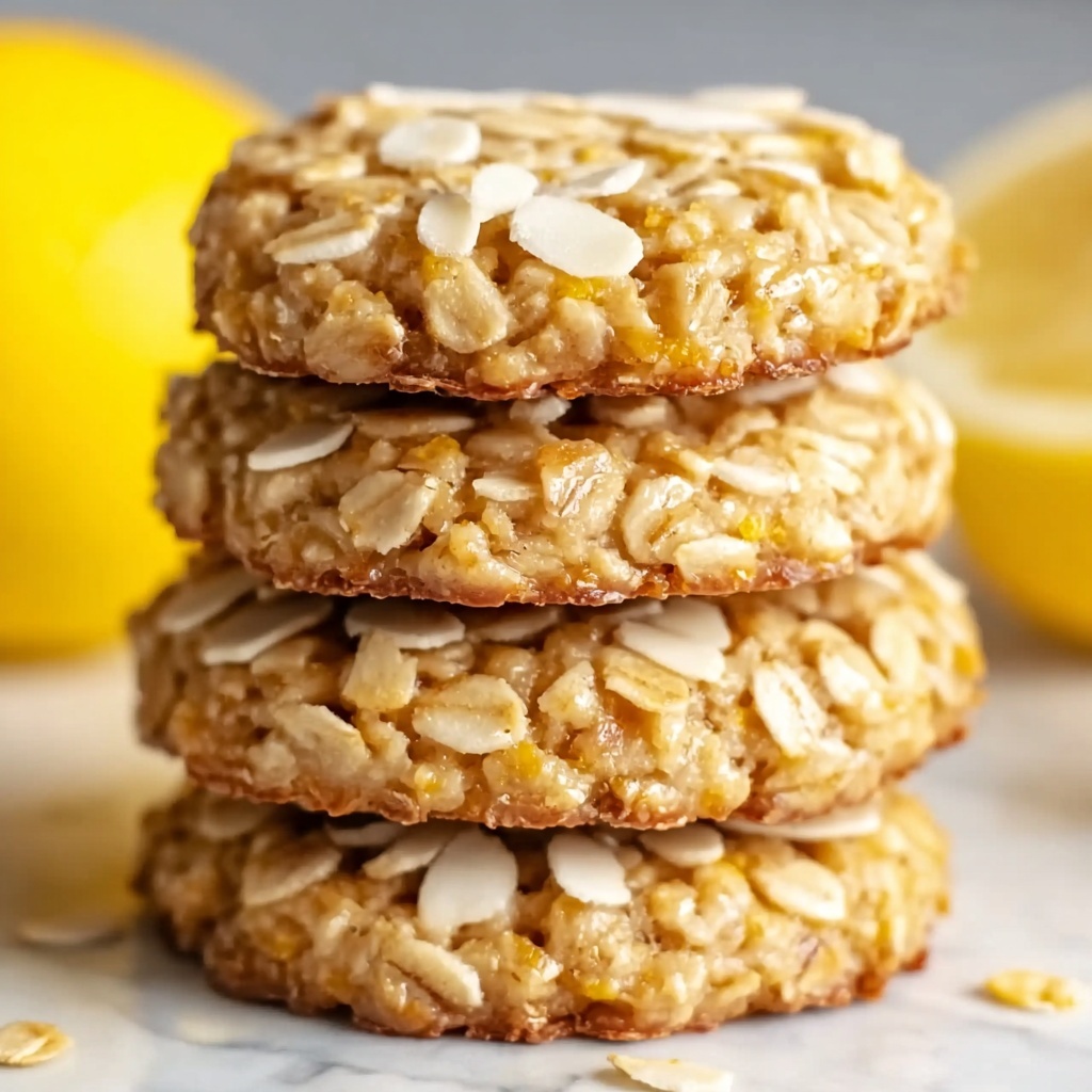 Lemon Oatmeal No-Bake Cookies Recipe - Recipe Image